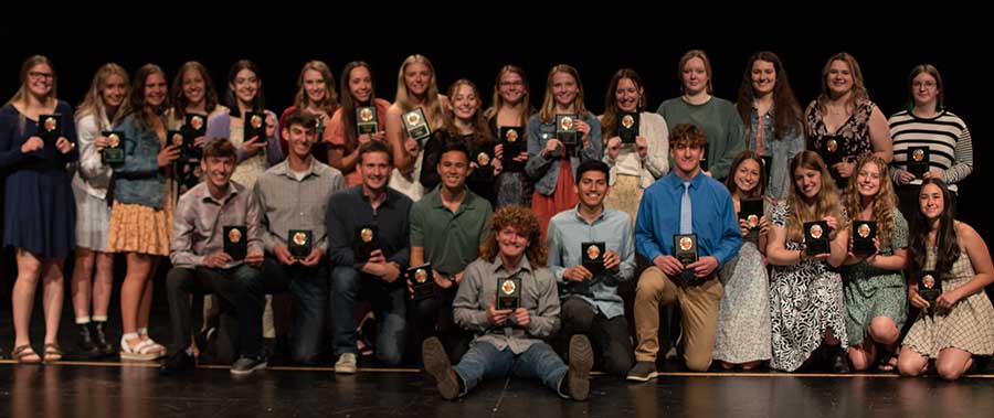 The Cascade High School Academic Excellence group, who all had GPAs of 4.0 or above.