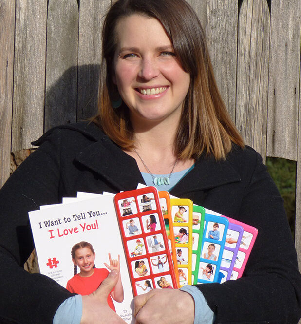Natashia Kletter wrote the “I Want to Tell You” series to help her son, who has autism, communicate. Melissa Wagoner