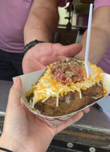 One of Baked and Loaded Potatoes’ specialties.  Submitted Photo