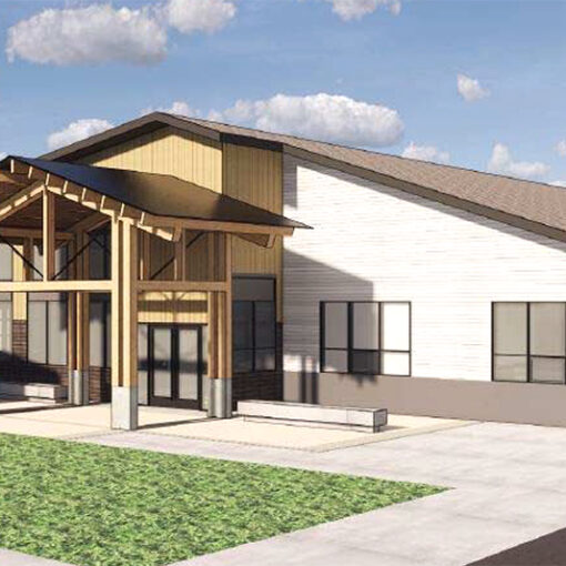 Concept artwork for the new classrooms at Santiam Junior / Senior High School. Submitted Image