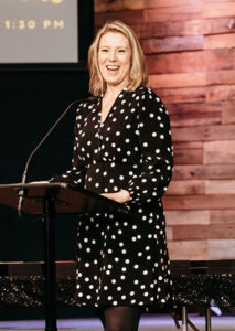 Kim Dwyer received the Distinguished Service – Community Angel Award.  