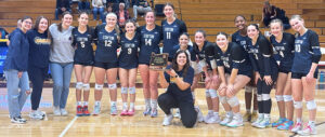 The Stayton High volleyball team took fifth-place in the Class 4A playoffs.  James Day