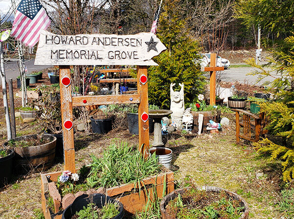 The Howard Andersen Memorial Grove in Detroit. James Day