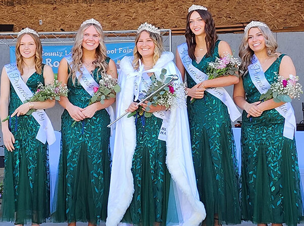 2024 Royal Court at the Linn County Lamb and Wool Fair in Scio. Submitted Photo