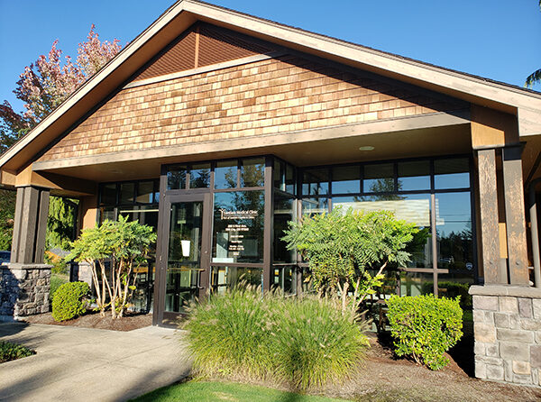 The Santiam Medical Clinic in Mill City. Santiam Hospital & Clinics will be adding a pharmacy to the complex on South First Avenue in 2026. James Day