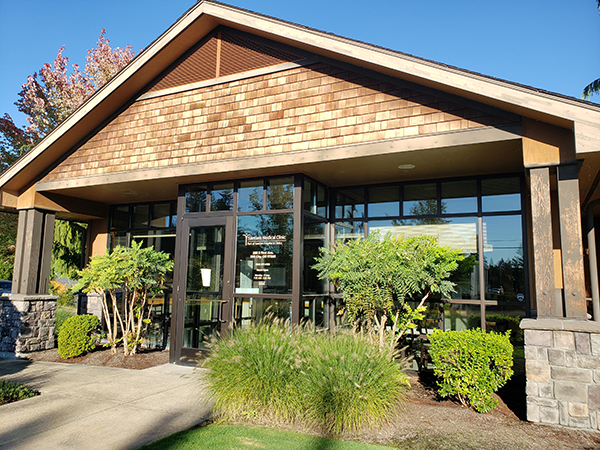 The Santiam Medical Clinic in Mill City. Santiam Hospital & Clinics will be adding a pharmacy to the complex on South First Avenue in 2026. James Day