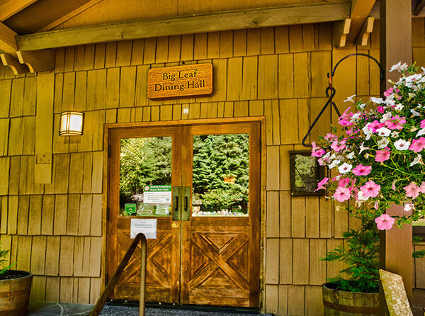 Big Leaf dining hall.